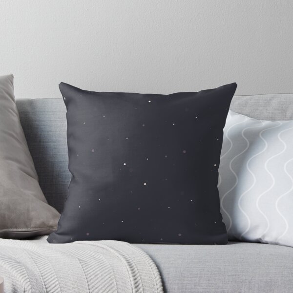 Dots - Dark Throw Pillow