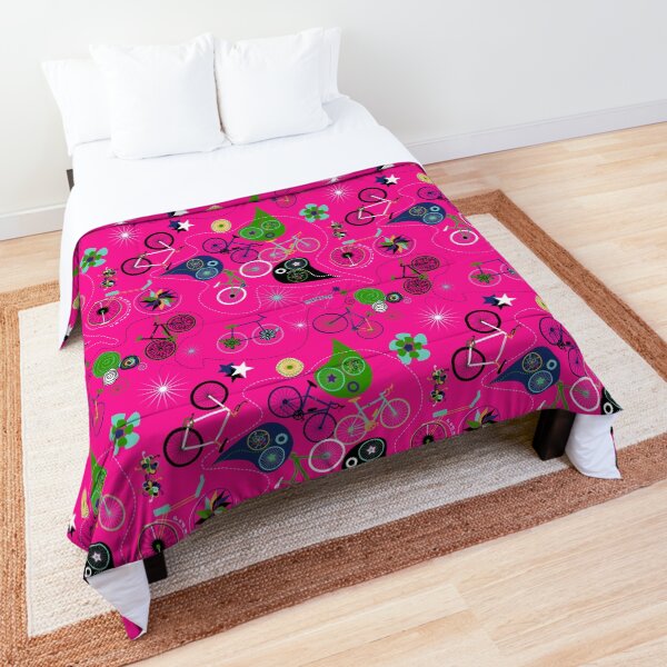 Cycledelic Pink Comforter