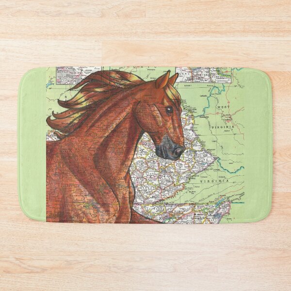Item preview, Tennessee Walker Horse on Map designed and sold by Elizabeth Staley.