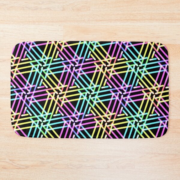 Item preview, Un bonito patrón de neón. ¡Más neón! designed and sold by weavernap.