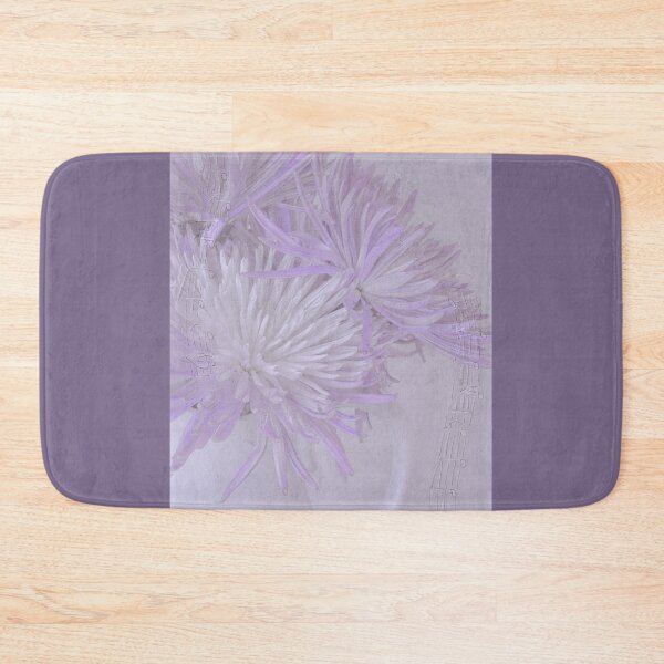 Item preview, Purple And White Mums designed and sold by Sandra Foster.