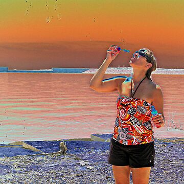 Artwork thumbnail, Blowing Bubbles by Jen Waltmon