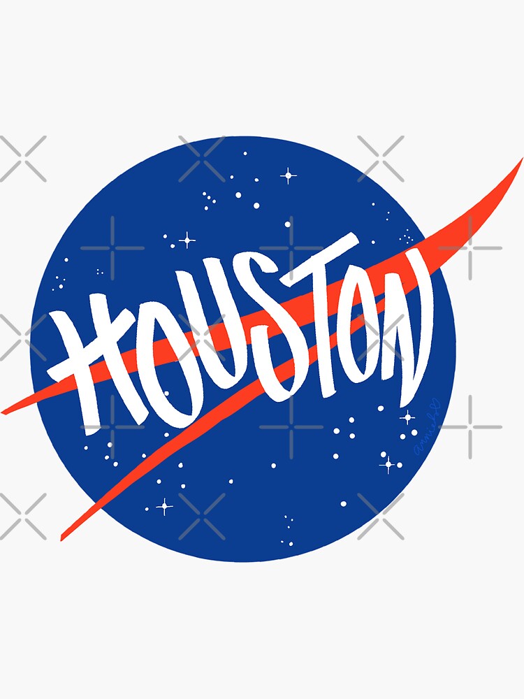 Space City Version Astros Letters and Numbers 