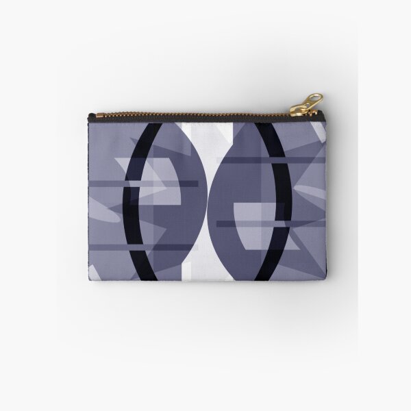Item preview, "Cosmic Collision" Monochrome Blue Grey - Jenny Meehan designed and sold by Jenny Meehan Art Prints and Patterns  .