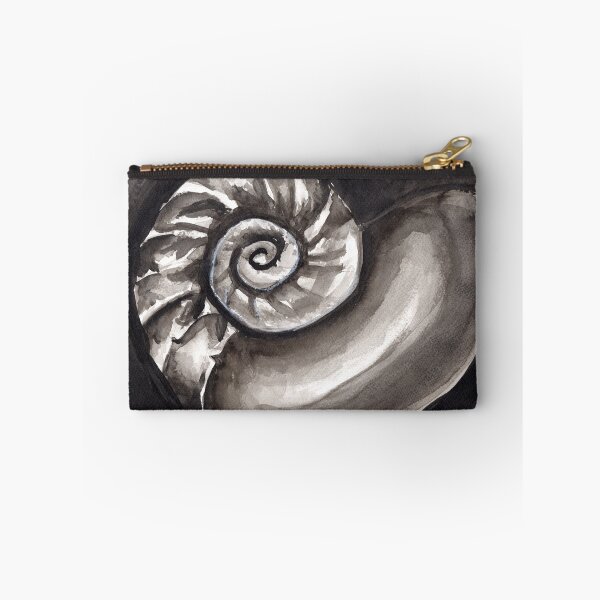 Item preview, Black and White Seashell designed and sold by KLoganArt.