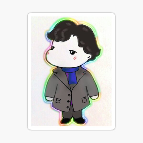 Sherlock doodle Sticker