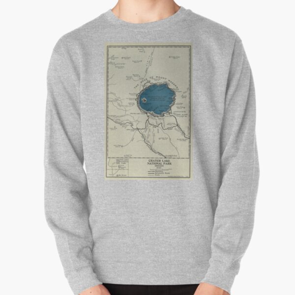 crater lake national park sweatshirt