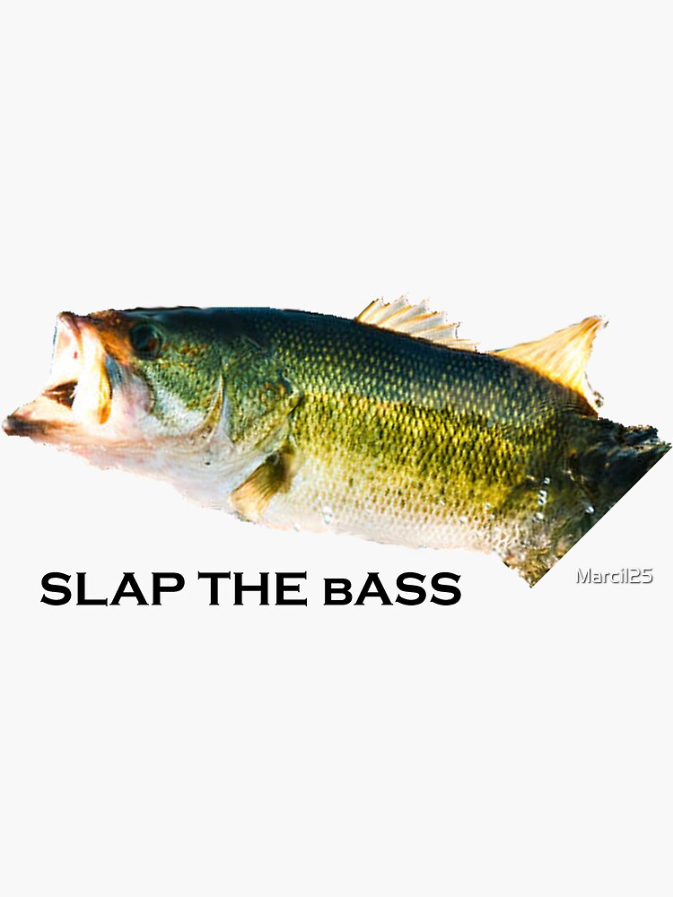 Slap the bass | Sticker