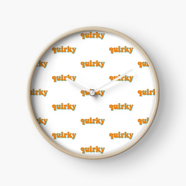 Item preview, "Quirky"- Orange & Blue designed and sold by Claire Oldner.