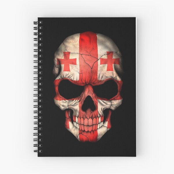 Item preview, Georgian Flag Skull designed and sold by JeffBartels.