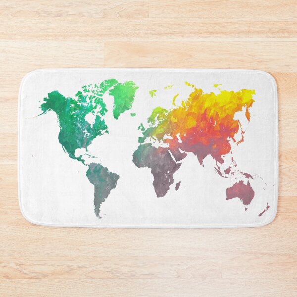 Item preview, world map colors #map #worldmap #colors designed and sold by JBJart.
