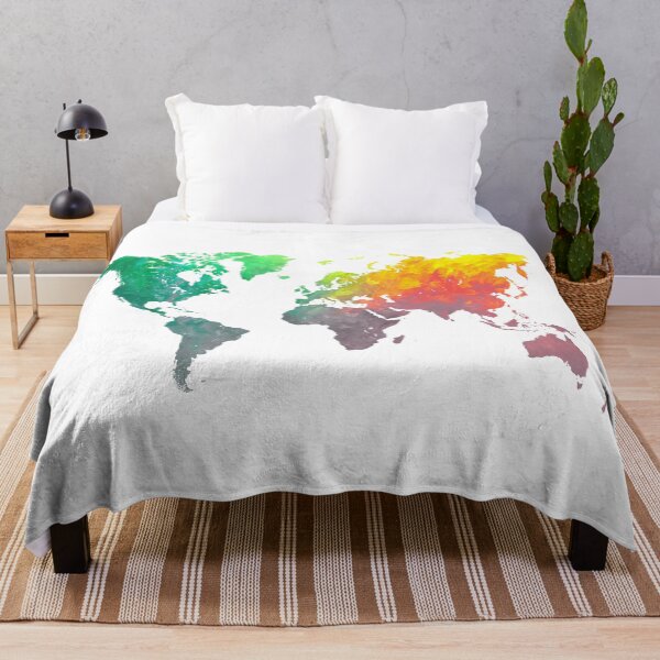 Item preview, world map colors #map #worldmap #colors designed and sold by JBJart.