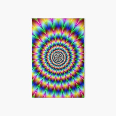 Trippy Hallucinogenic Optical Illusion - Тройной  галлюциногенный обман зрения Art Board Print