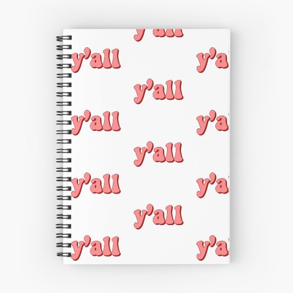 Item preview, "Y'all" - Pink & Red designed and sold by Claire Oldner.
