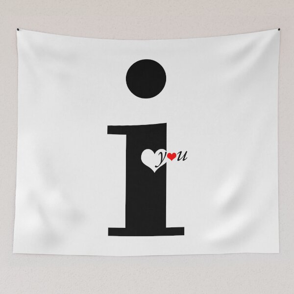 Item preview, i love you, with all of my heart 'BOLD statements italic collection'  designed and sold by originalsusie.