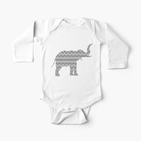 Grey Faux Tulle Design Long Sleeve Baby One-Piece
