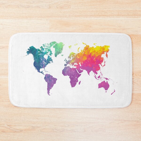 Item preview, world map colors #map #worldmap #colors designed and sold by JBJart.