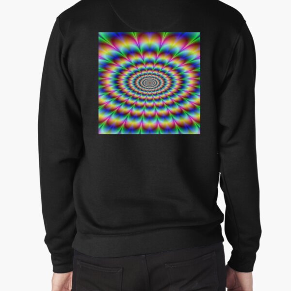 #Op #art - art movement, short for #optical art, is a style of #visual art that uses optical illusions Pullover Sweatshirt