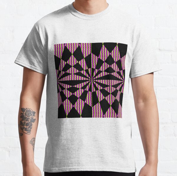 #Op #art - art movement, short for #optical art, is a style of #visual art that uses optical illusions Classic T-Shirt