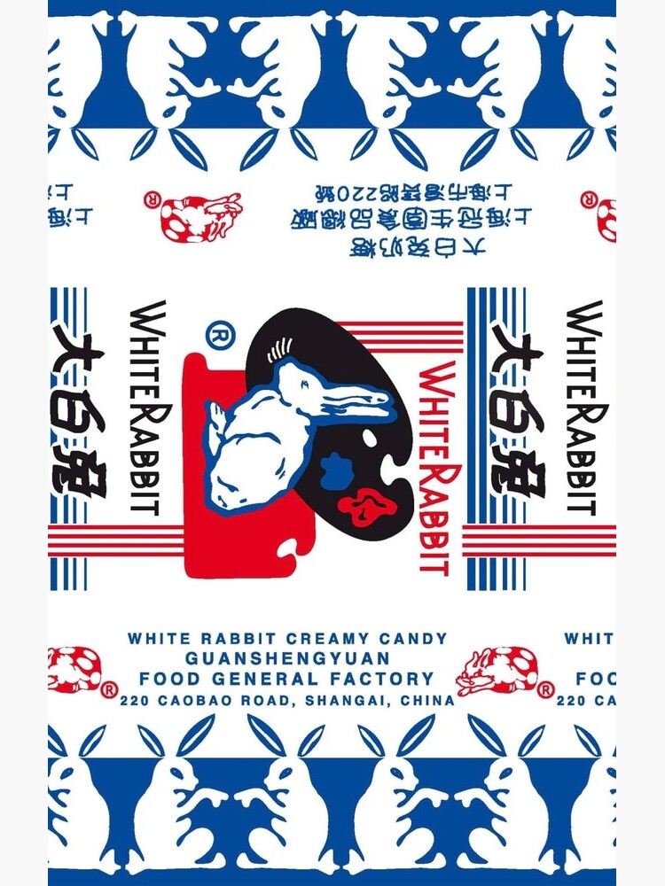 White Rabbit Creamy Candy Wrapper