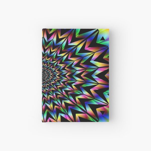 #Op #art - art movement, short for #optical art, is a style of #visual art that uses optical illusions Hardcover Journal