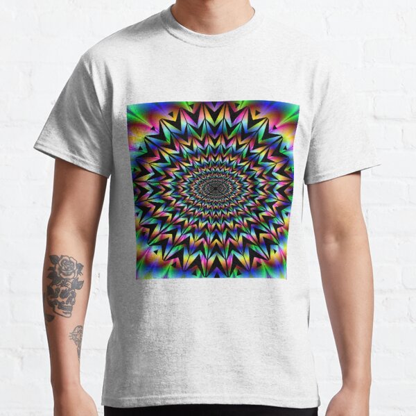 #Op #art - art movement, short for #optical art, is a style of #visual art that uses optical illusions Classic T-Shirt