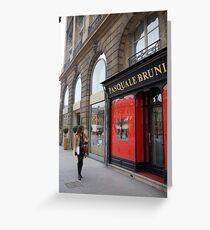 peoplescapes #205, Pasquale Bruni Greeting Card