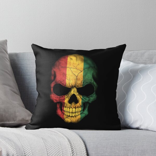 Item preview, Guinea Flag Skull designed and sold by JeffBartels.