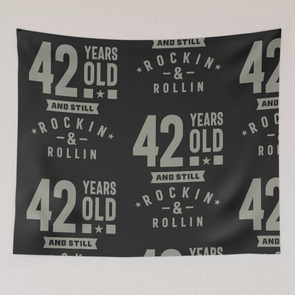 Item preview, 42 Years Old Birthday Gift designed and sold by cidolopez.