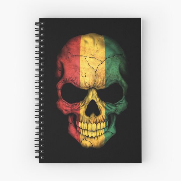 Item preview, Guinea Flag Skull designed and sold by JeffBartels.