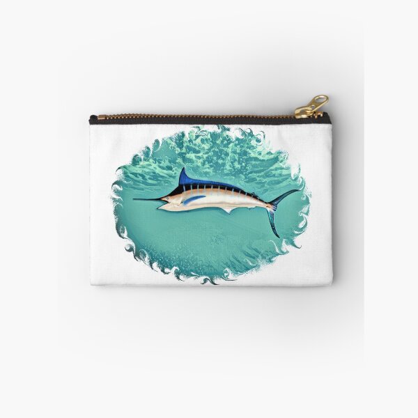 Item preview, Blue Marlin Framed In Turquoise Waves designed and sold by Heathermarie321.