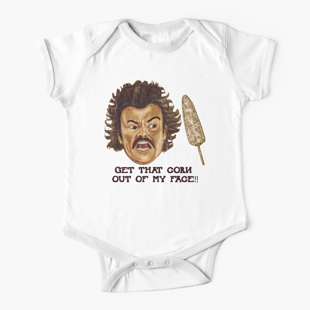 Get That Corn Out Of My Face!! Baby One-Piece
