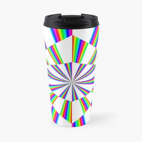#Op #art - art movement, short for #optical art, is a style of #visual art that uses optical illusions Travel Mug