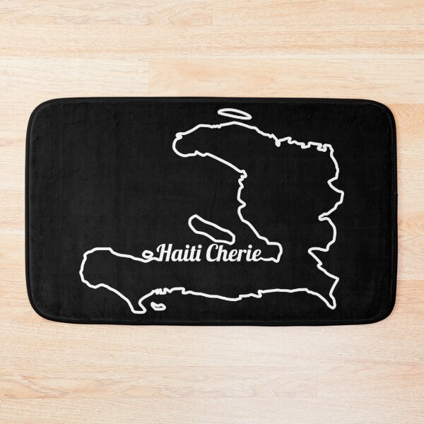 Item preview, Haiti Cherie - Ayiti Cheri Ak Kat - Dear Haiti With Map designed and sold by makeitadmirable.