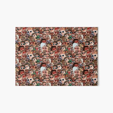 Lewis Capaldi Collage Repeat Print Art Board Print