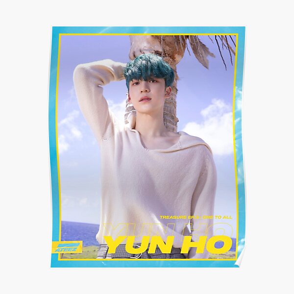 ATEEZ WAVE Yunho Poster