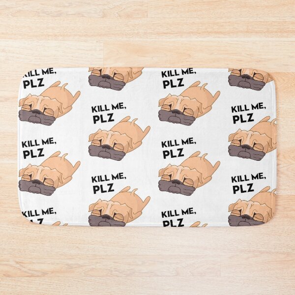 Item preview, Pugly the Dog Emoji Sticker designed and sold by anaden.