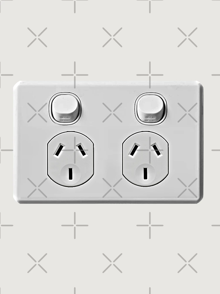 Thumbnail 6 of 6, Premium Oversized Sweatshirt, Electrical Outlet - Type i [Roufxis-Rb] designed and sold by RoufXis.