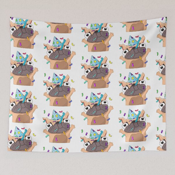 Item preview, Pugly the Dog Emoji Sticker designed and sold by anaden.