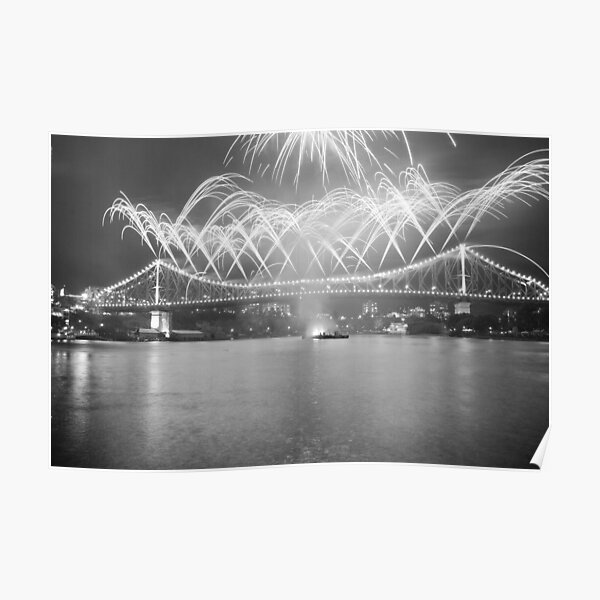 Story bridge telling the fireworks story Poster