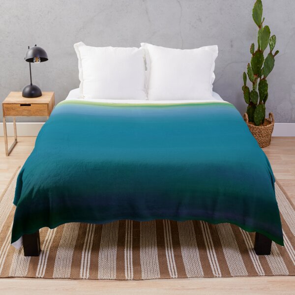 Item preview, Peaceful blue abstract art  designed and sold by popping daisy.