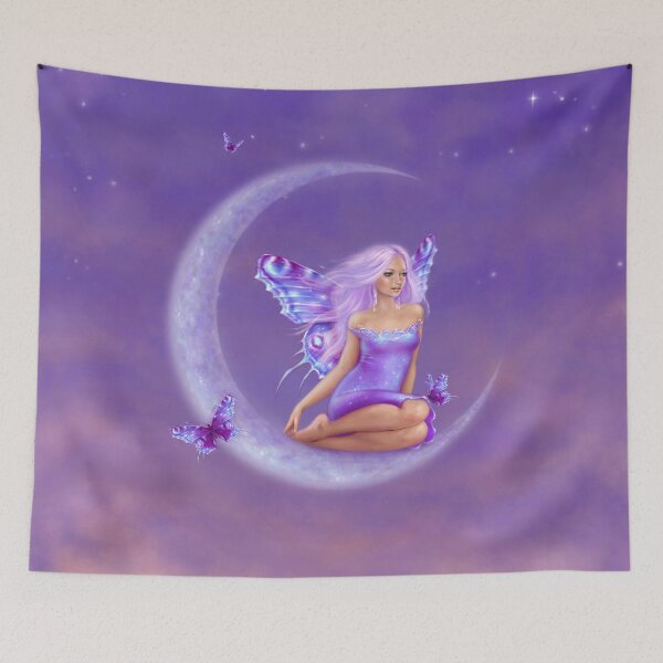 Item preview, Lavender Moon Butterfly Fairy designed and sold by silverstars.