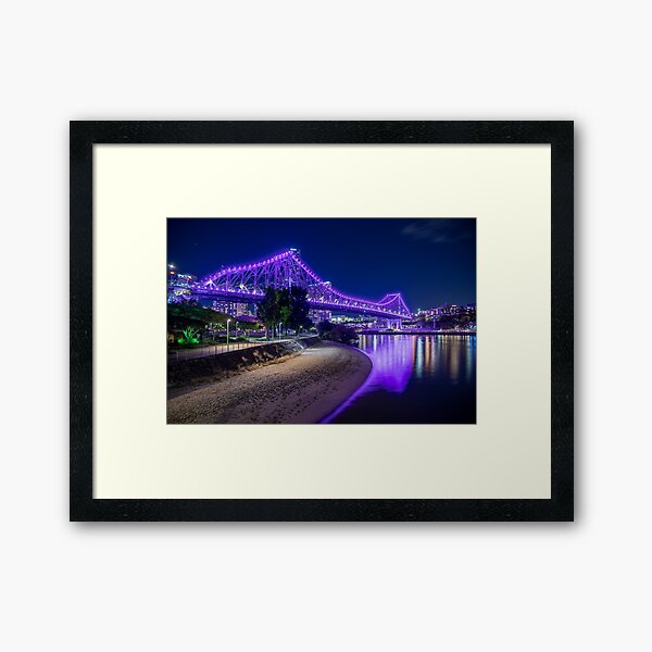 Story Bridge Framed Art Print