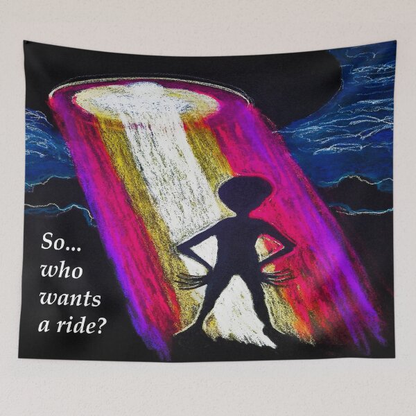 Item preview, So... Who Wants A Ride? designed and sold by SandiaOFC.