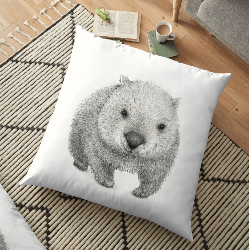 wombat pillow case