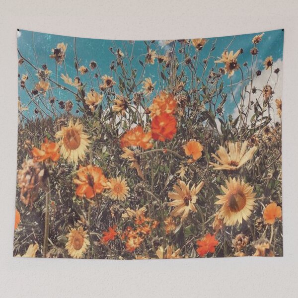 Item preview, Sunflower Field & Rainbow designed and sold by starrily.