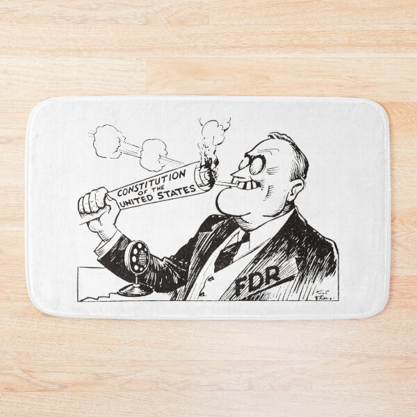 Item preview, 1935 Franklin D. Roosevelt Burns US Constitution designed and sold by historicimage.