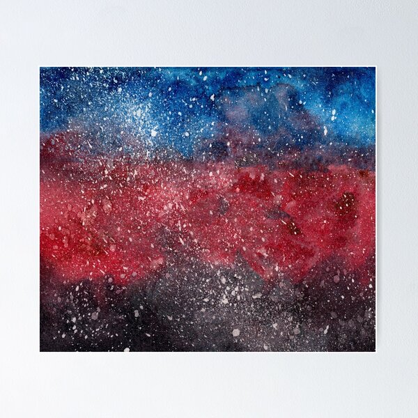 Polyamory Pride Galaxy Poster