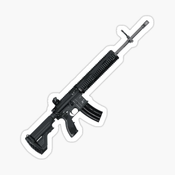 Vista previa del artículo con la obra «Fusil de asalto HK416», diseñado y vendido por TortillaChief.