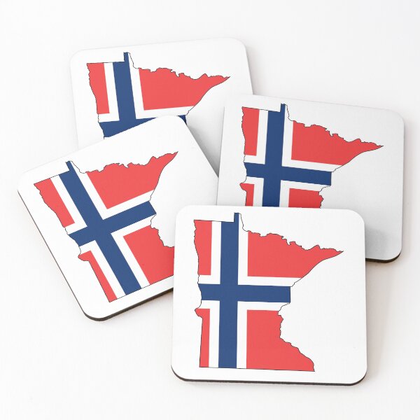 Item preview, Minnesota Norwegian Herritage designed and sold by Sun Dog Montana.